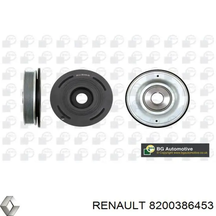 Polea del cigüeñal Renault (RVI) 8200386453 precio, desde 56,40 EUR