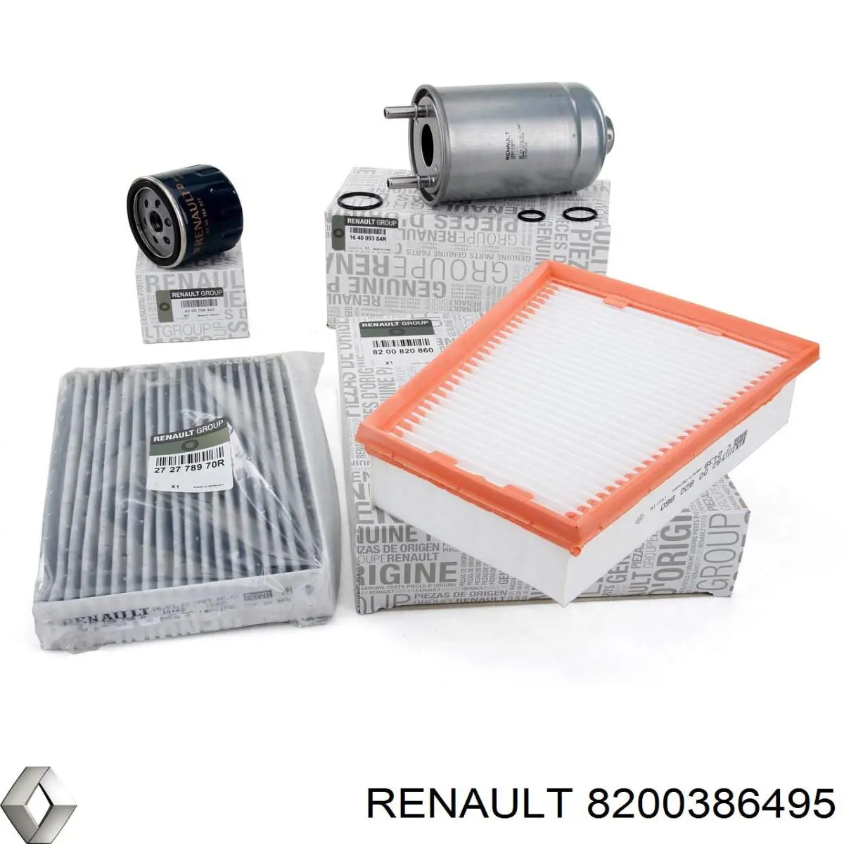 Comprar 8200386495 Renault (RVI) Filtro diesel