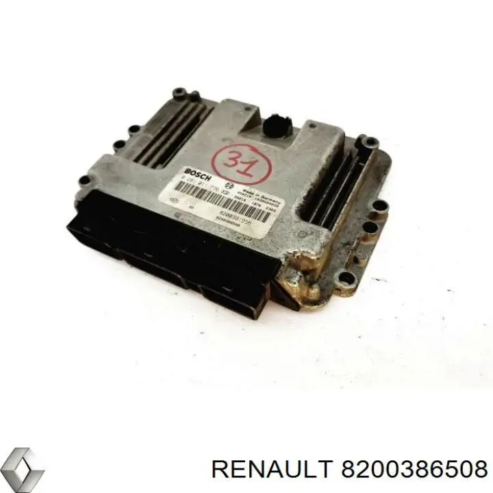 Unidad de control del motor  Renault (RVI) 8200386508 precio, desde 39,20 EUR