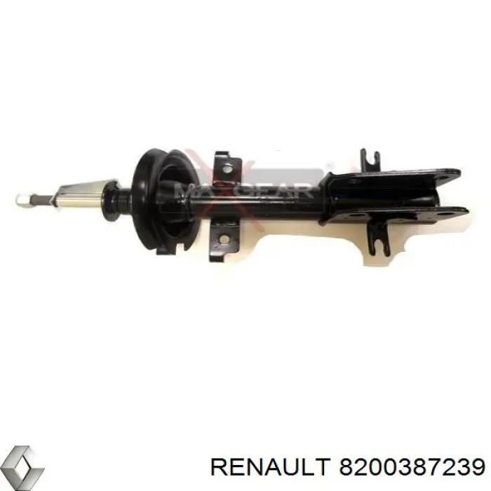 8200387239 Renault (RVI) amortiguador delantero