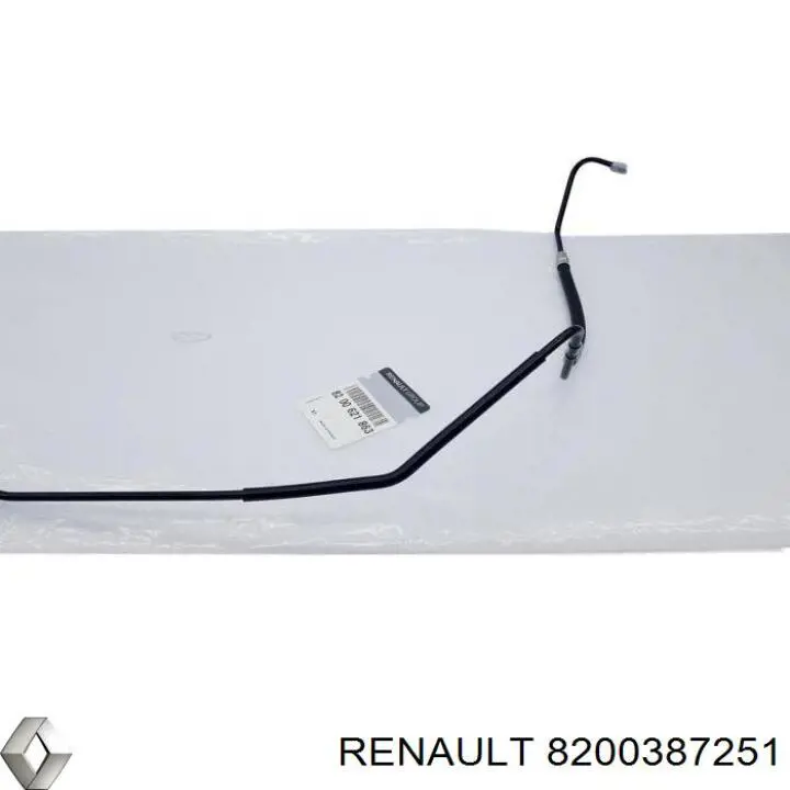 Tubo de freno trasero derecho para Renault Laguna (KG0)