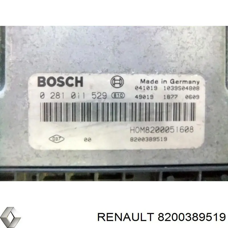 ECU 8200389519 Renault (RVI)