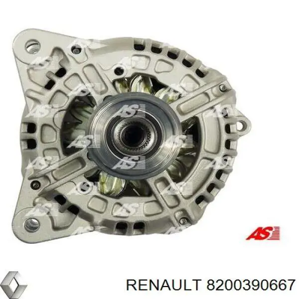 8200390667 Renault (RVI) alternador