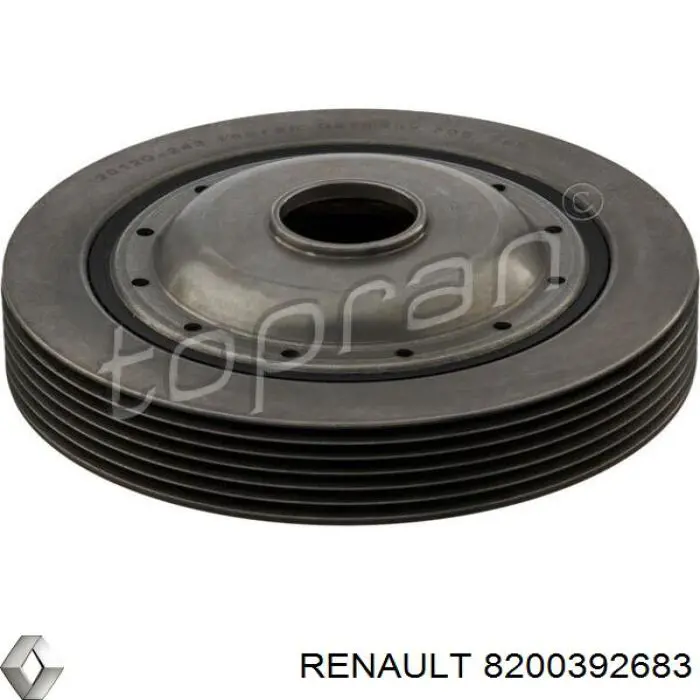 Polea dámper Renault (RVI) 8200392683