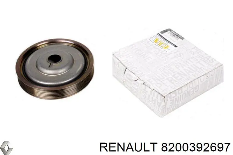 Polea del cigüeñal Renault (RVI) 8200392697 precio, desde 47,92 EUR