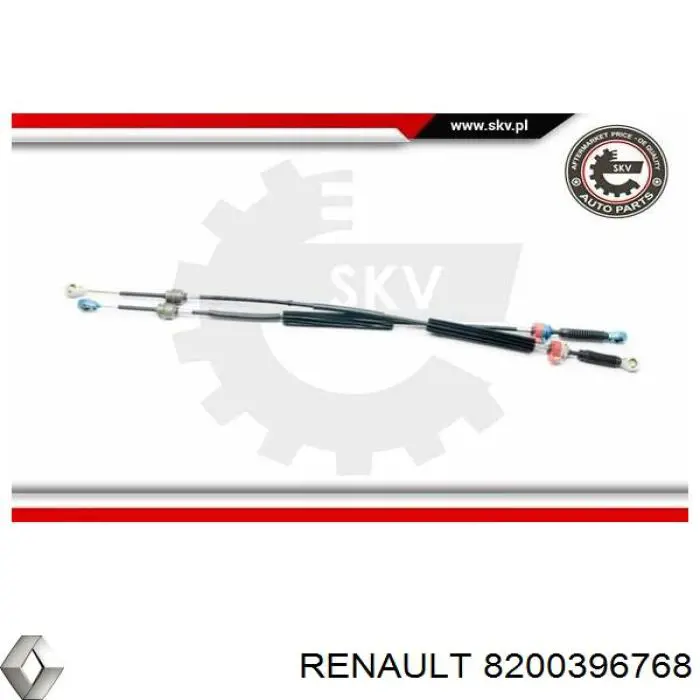 8200396768 Renault (RVI) palanca de selectora de cambios