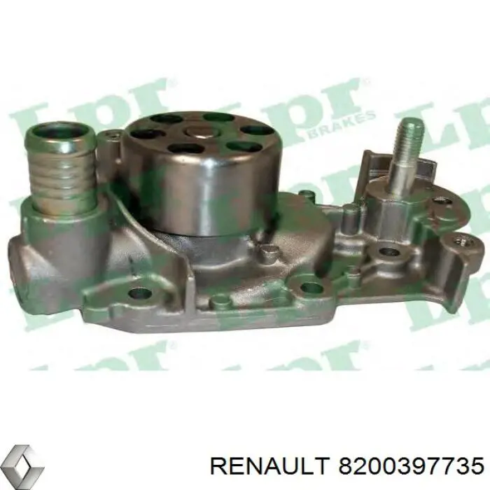 Comprar 8200397735 Renault (RVI) Bomba de agua para motor