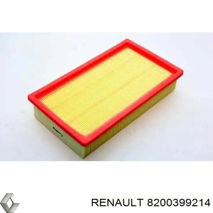 8200399214 Renault (RVI) filtro de aire