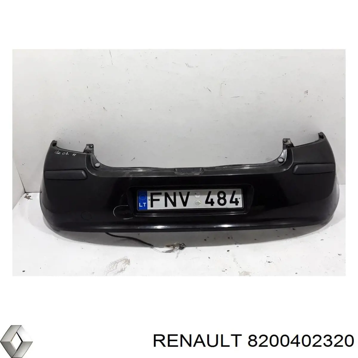 8200402320 Renault (RVI) parachoques trasero