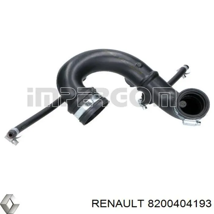 8200404193 Renault (RVI) tubo flexible de aire de sobrealimentación, de turbina