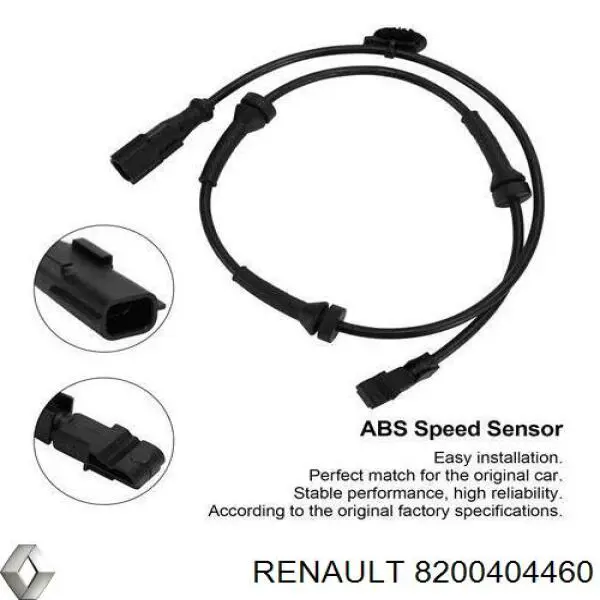 8200404460 Renault (RVI) sensor abs delantero