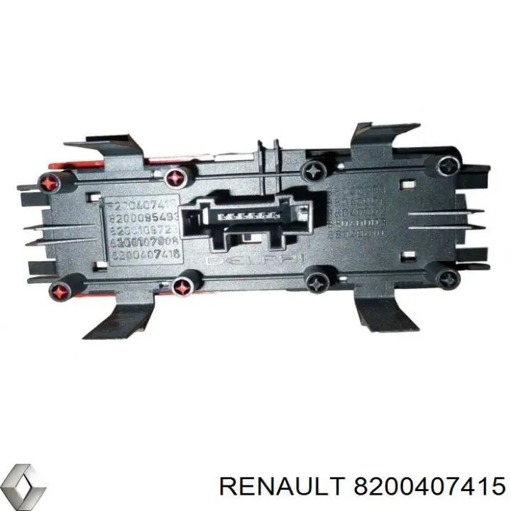 Interruptor warning Renault Megane II
