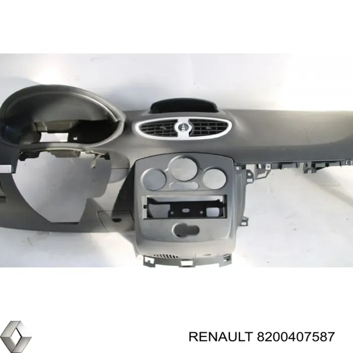 Panel frontal interior salpicadero para Renault Clio (BR01, CR01)