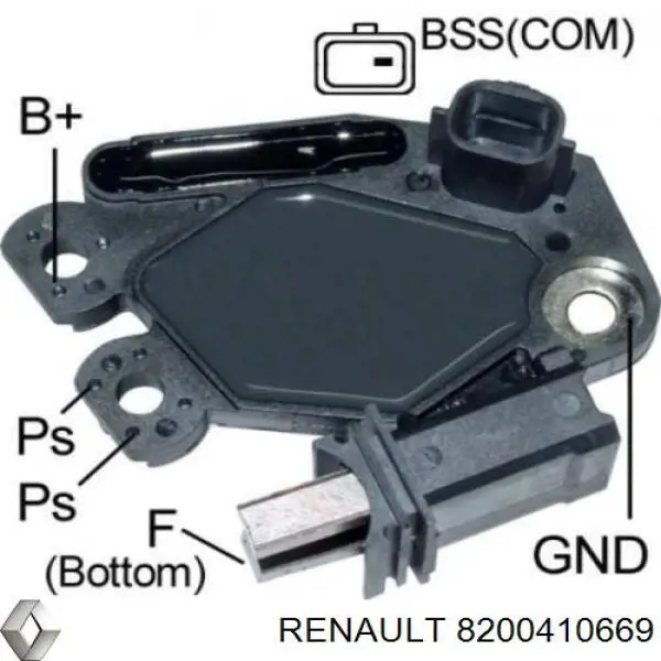 8200410669 Renault (RVI) alternador