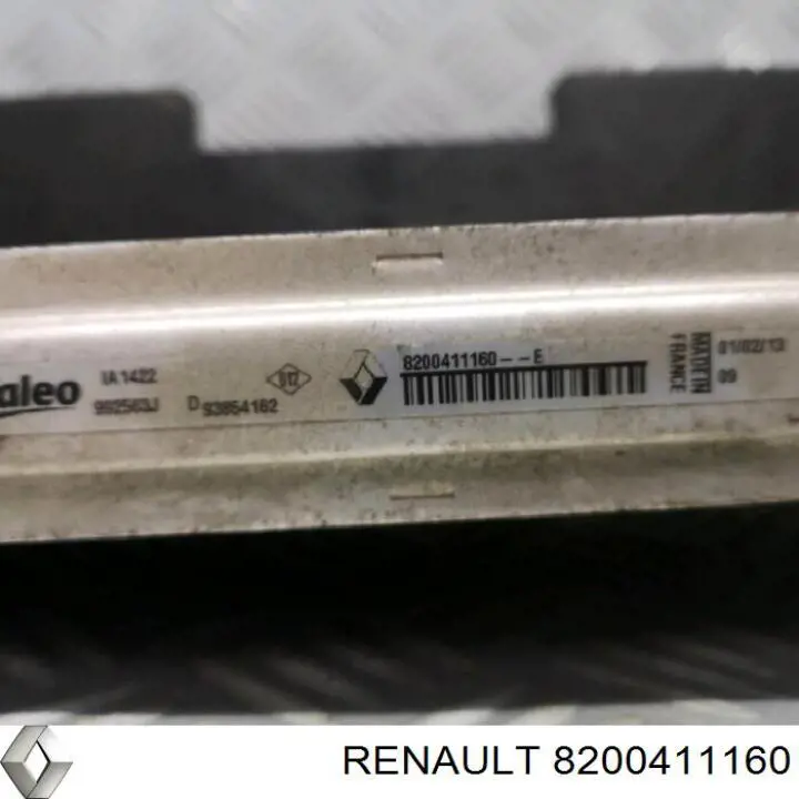Enfriador de aire de admisión Renault (RVI) 8200411160