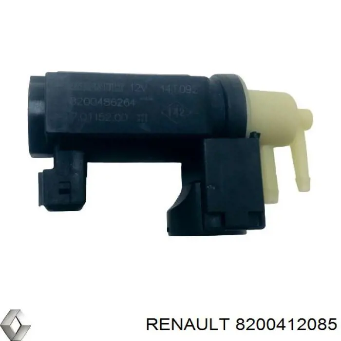 8200412085 Renault (RVI) Válvula solenoide de control de presión de sobrealimentación