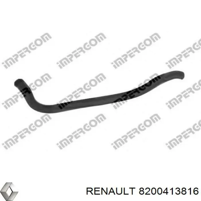8200413816 Renault (RVI) tubería de radiador arriba