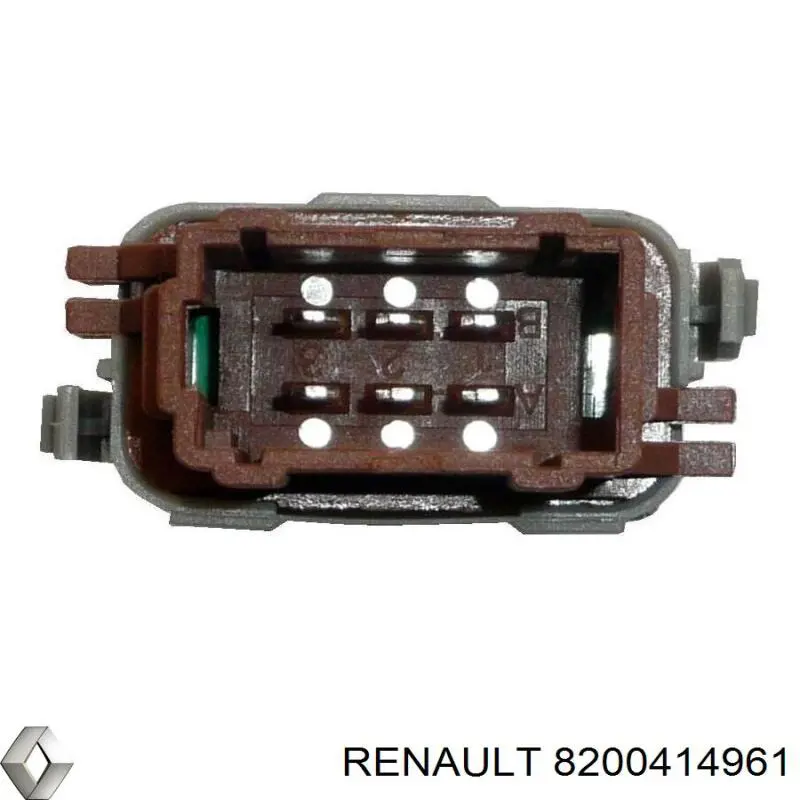 8200108266 Renault (RVI) botón de encendido, motor eléctrico, elevalunas, trasero