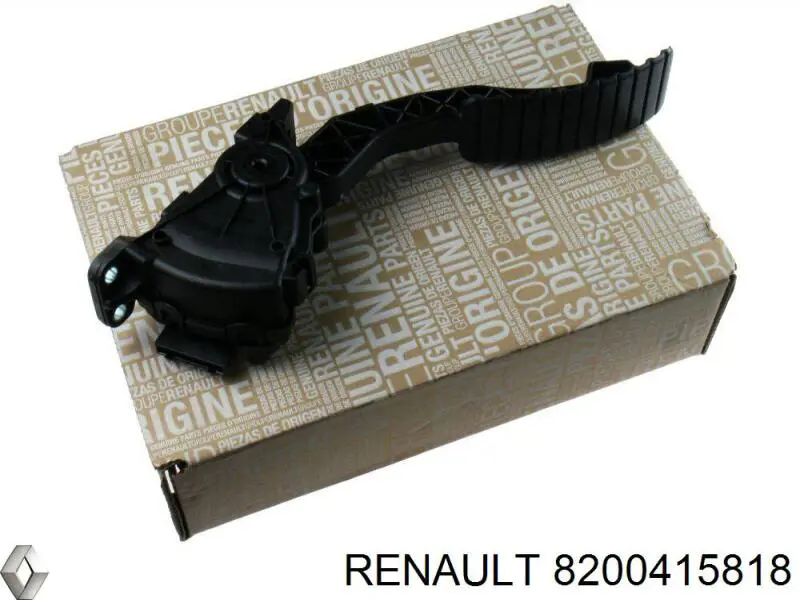 8200415818 Renault (RVI) pedal de acelerador