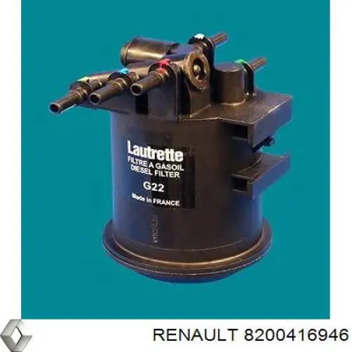 Comprar 8200416946 Renault (RVI) Filtro diesel