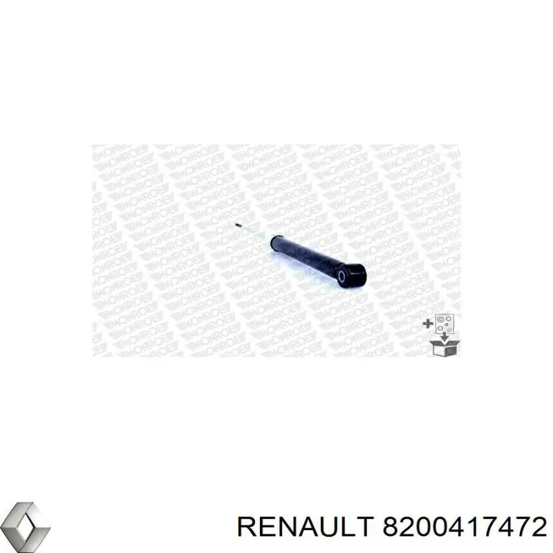 Comprar 8200417472 Renault (RVI) Amortiguador trasero