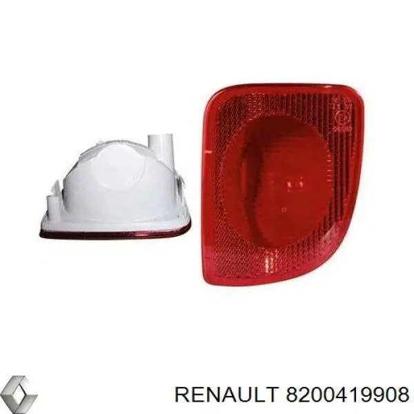 8200419908 Renault (RVI) faro antiniebla trasero derecho