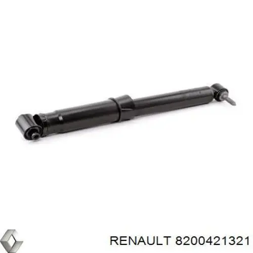 Amortiguador trasero 8200421321 Renault (RVI)