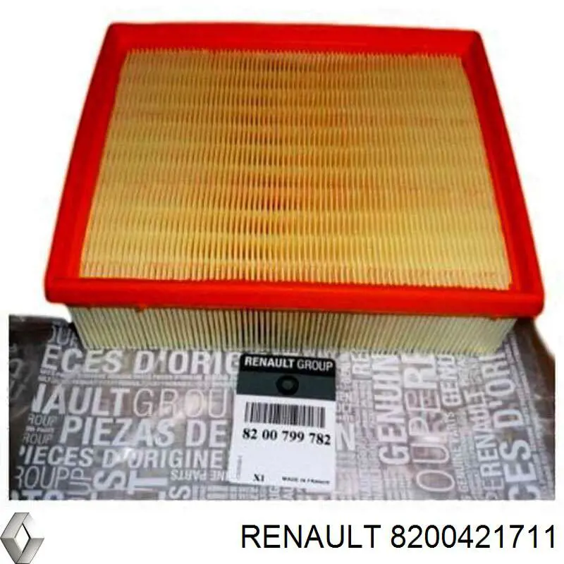 8200421711 Renault (RVI) filtro de aire