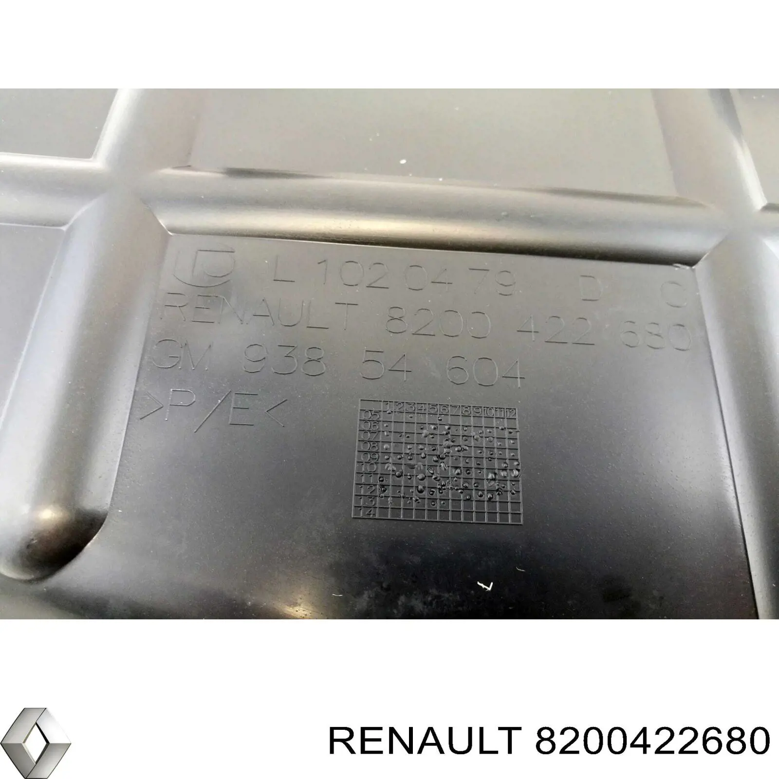 Comprar 8200422680 Renault (RVI) Deflector de aire del radiador derecho