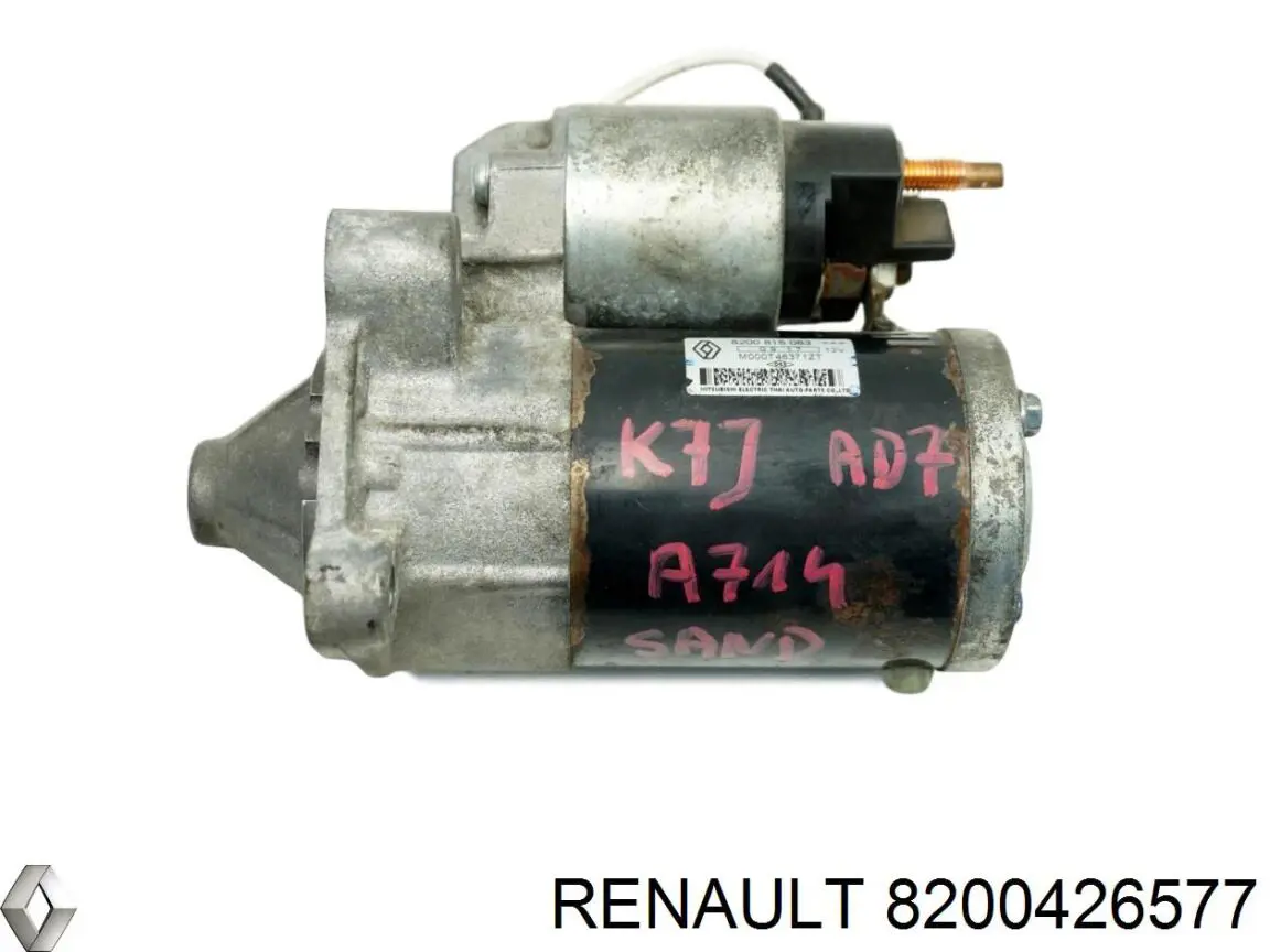 8200426577 Renault (RVI) Motor de arranque