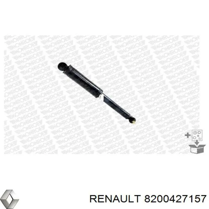 Comprar 8200427157 Renault (RVI) Amortiguador trasero
