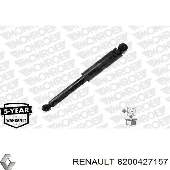 8200427157 Renault (RVI) amortiguador trasero