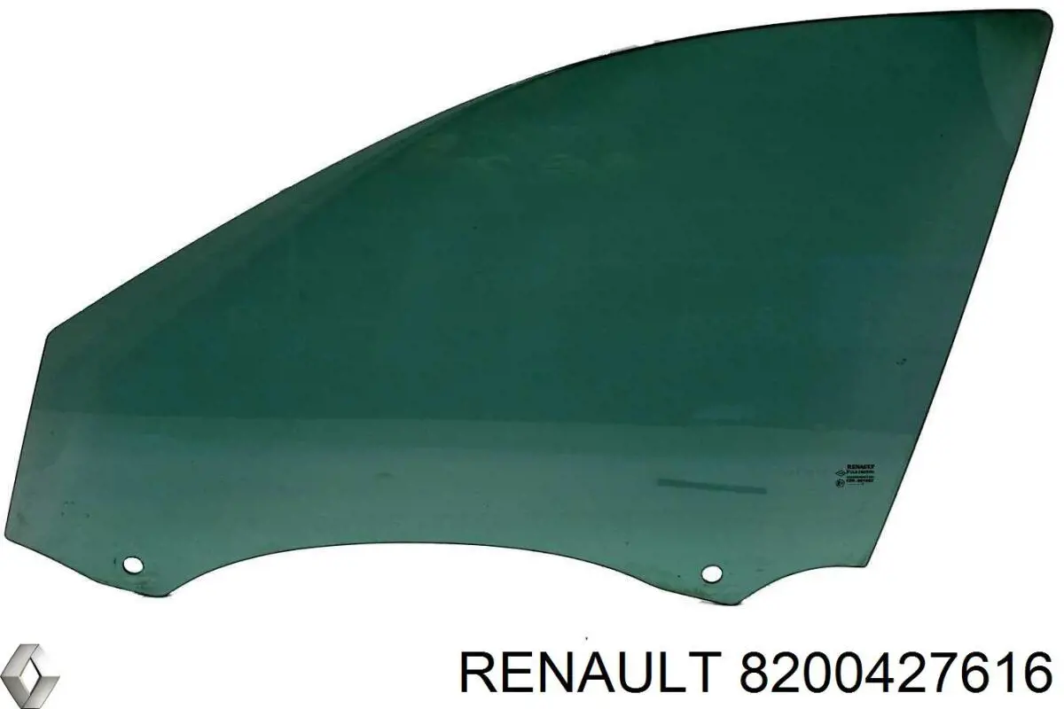 Luna de puerta del pasajero delantero para Renault Clio (BR01, CR01)