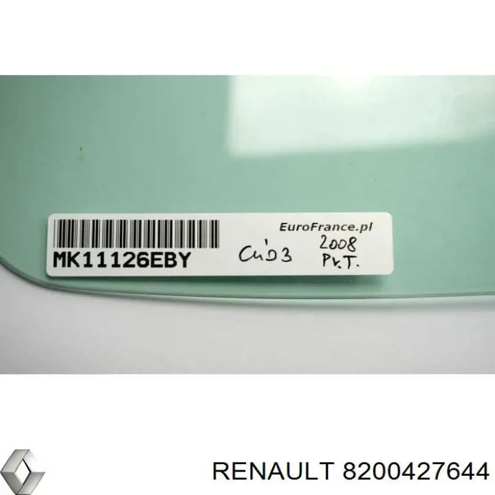 Ventanilla costado superior derecha (lado maletero) para Renault Clio (BR01, CR01)