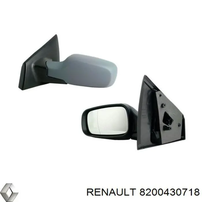 8200430718 Renault (RVI) cubierta de espejo retrovisor izquierdo