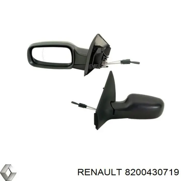 8200430719 Renault (RVI) cubierta de espejo retrovisor derecho