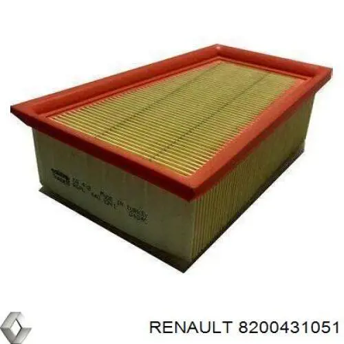 8200431051 Renault (RVI) filtro de aire