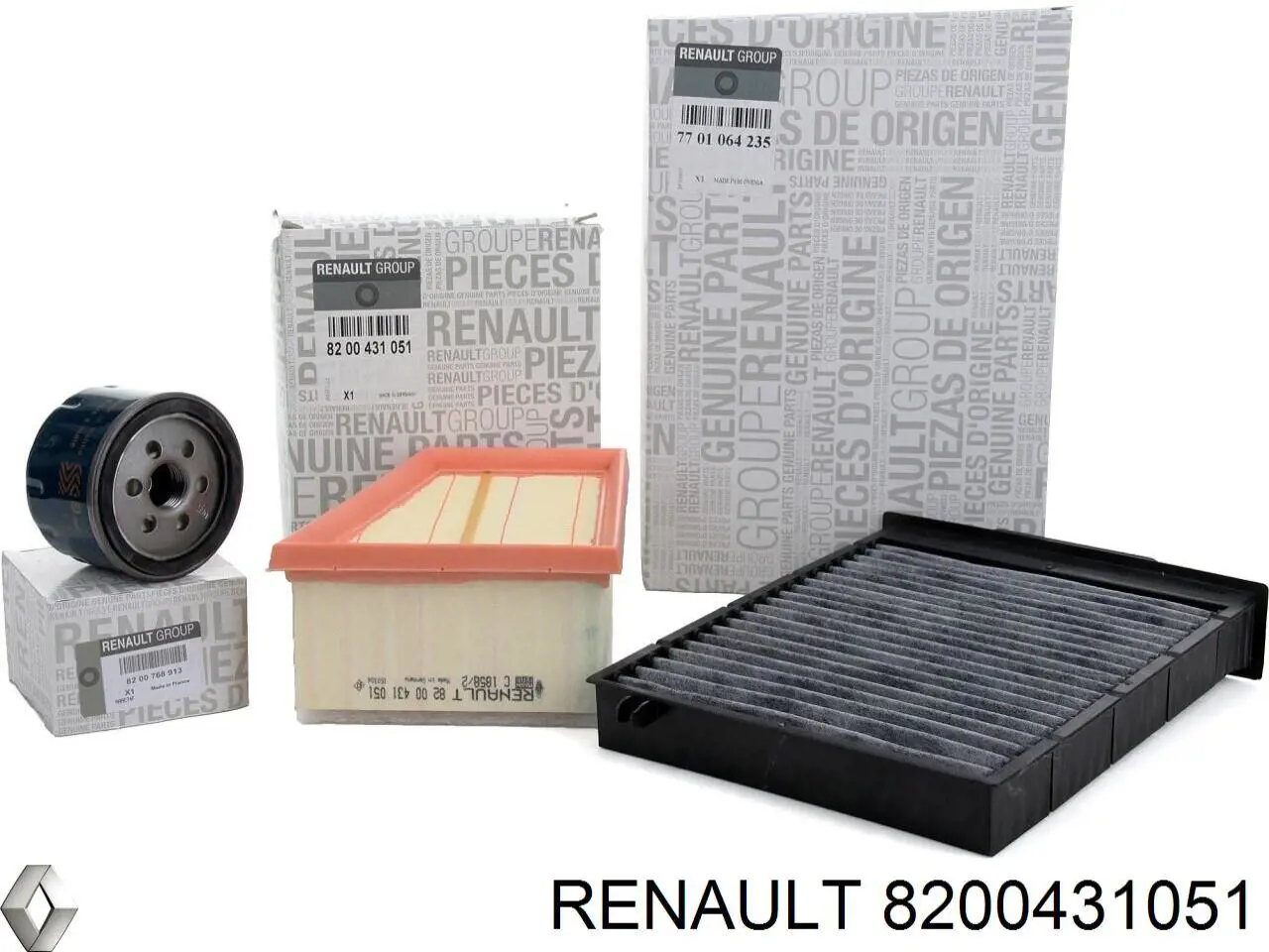 Filtro de aire Renault Megane 1 LA0, LA1