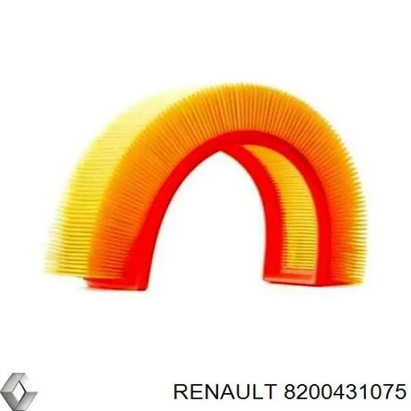 8200431075 Renault (RVI) filtro de aire