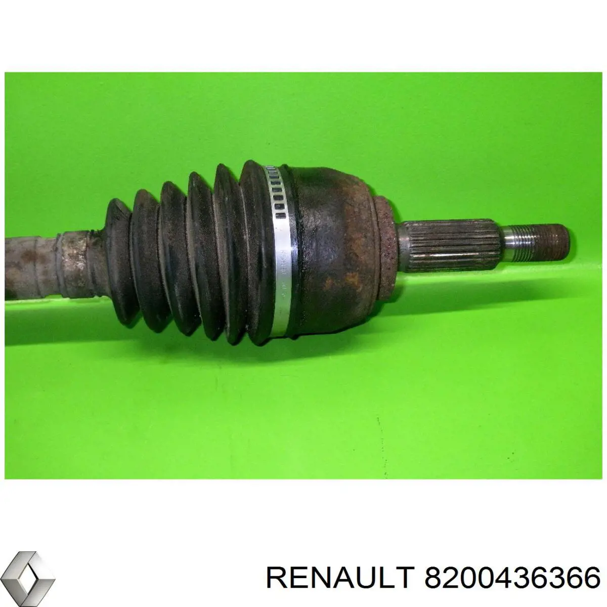 8200436366 Renault (RVI) árbol de transmisión delantero derecho