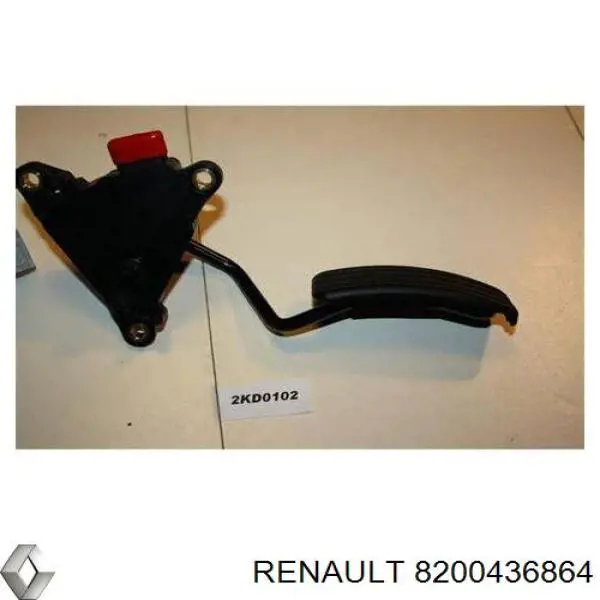 Pedal de acelerador para Renault Kangoo (KW01)