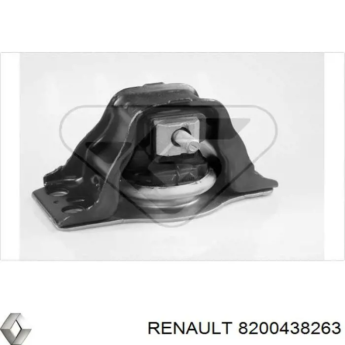 8200438263 Renault (RVI) Soporte de motor derecho