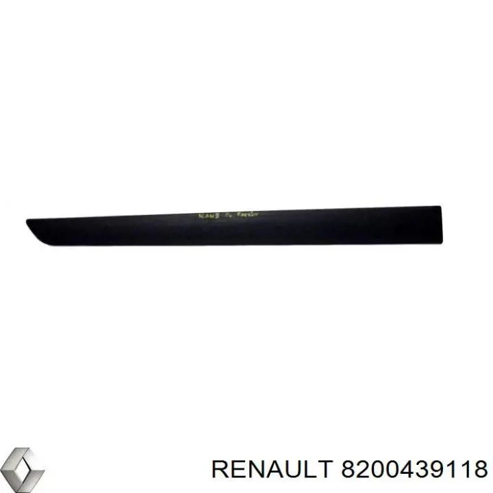 Comprar 8200439118 Renault (RVI) Moldura de salpicadera trasera derecha