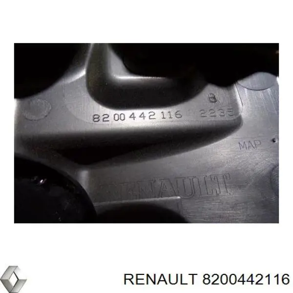 8200442116 Renault (RVI) cubierta de motor decorativa