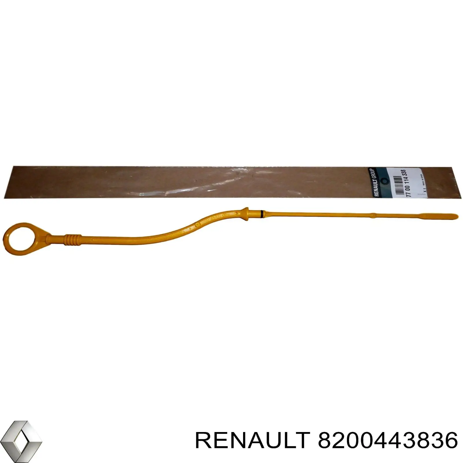 8200443836 Renault (RVI) varilla de nivel de aceite