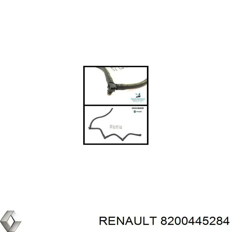 8200445284 Renault (RVI) tubo de combustible atras de las boquillas