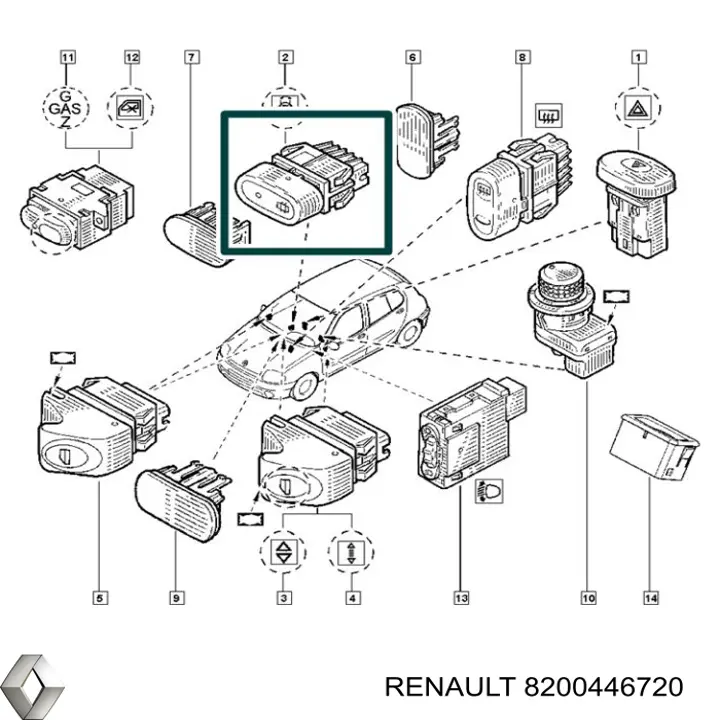 8200446720 Renault (RVI)