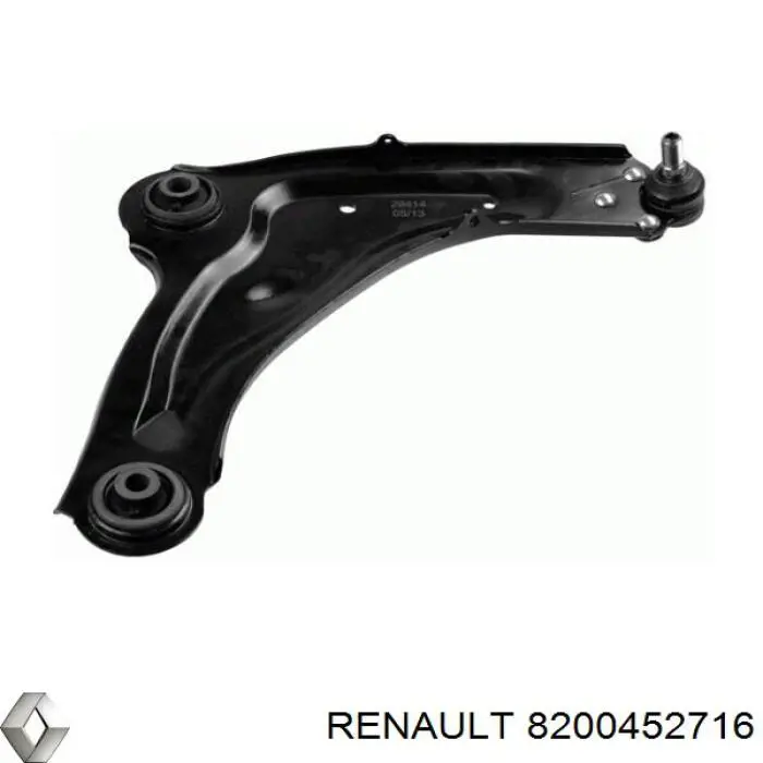 8200452716 Renault (RVI) barra oscilante, suspensión de ruedas delantera, inferior derecha