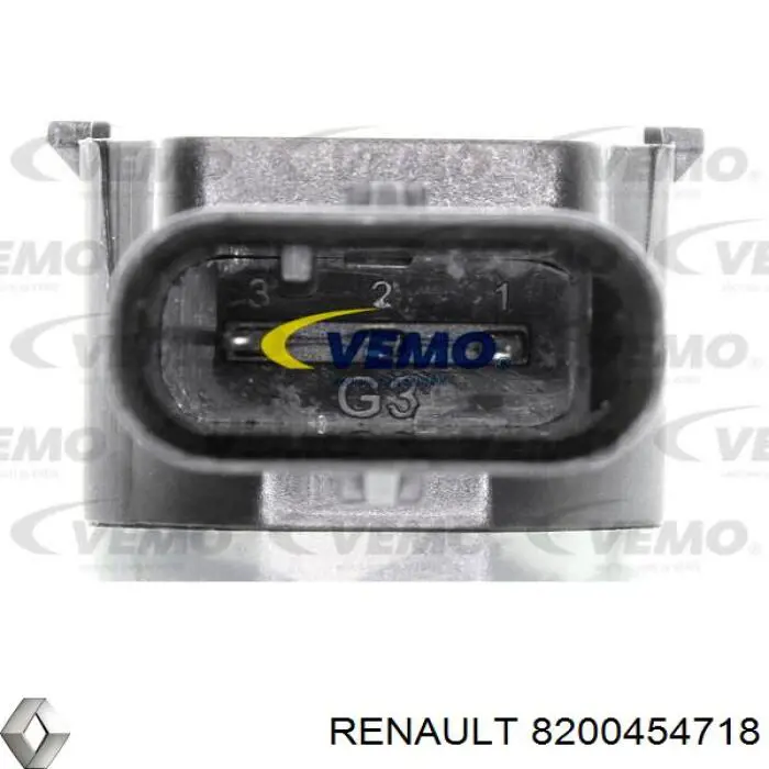 Sensor de estacionamiento delantero 8200454718 Renault (RVI)