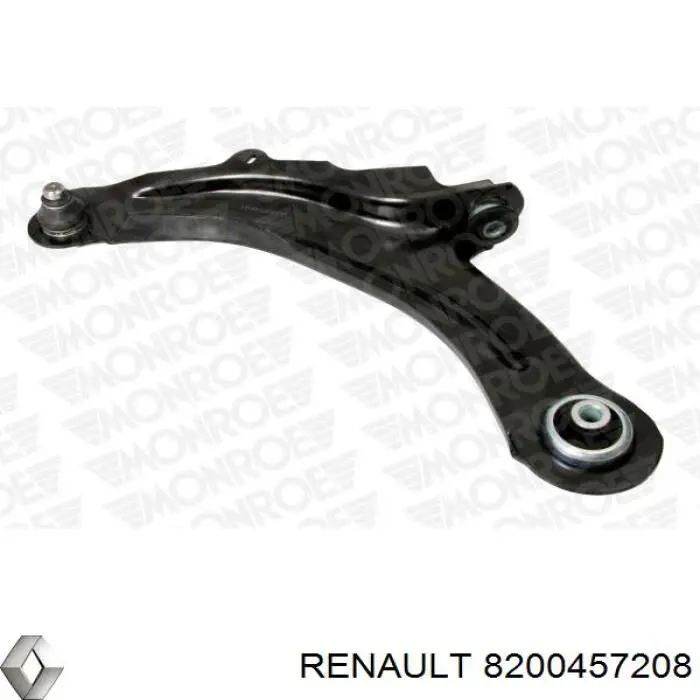 8200457208 Renault (RVI) barra oscilante, suspensión de ruedas delantera, inferior izquierda